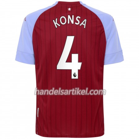 Aston Villa Ezri Konsa 4 Heim Trikotsatz 2020/21